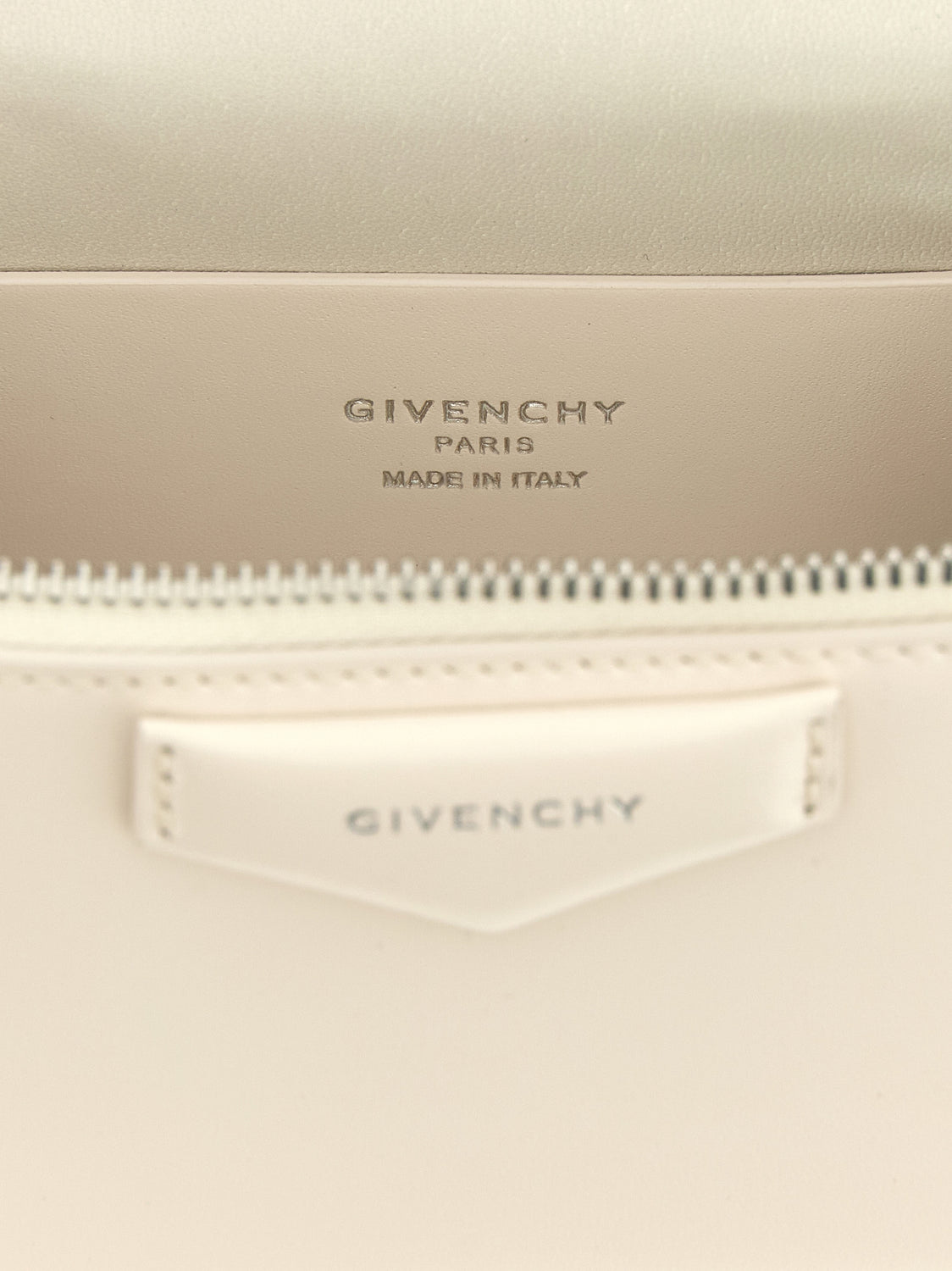 White Leather Crossbody Bag