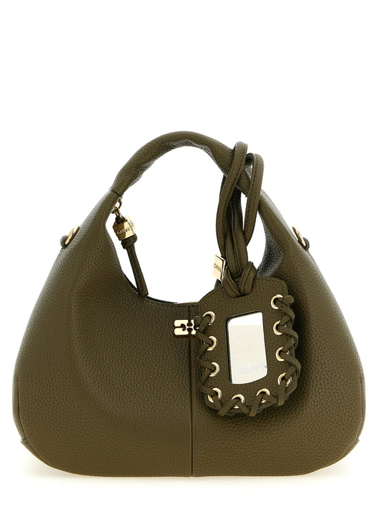 Bicolor Polyester Handbag