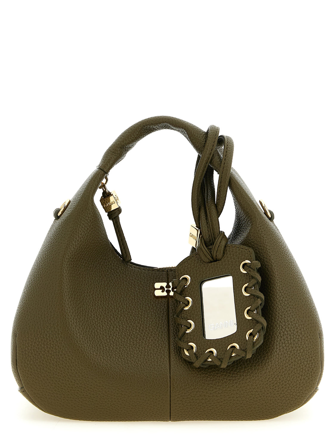 Bicolor Polyester Handbag