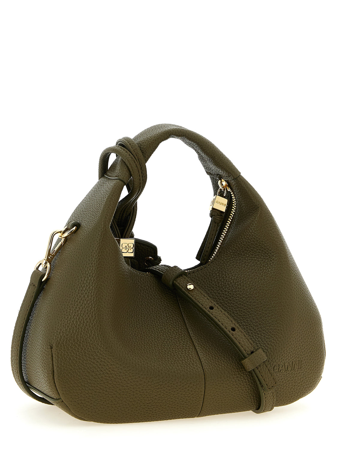 Bicolor Polyester Handbag