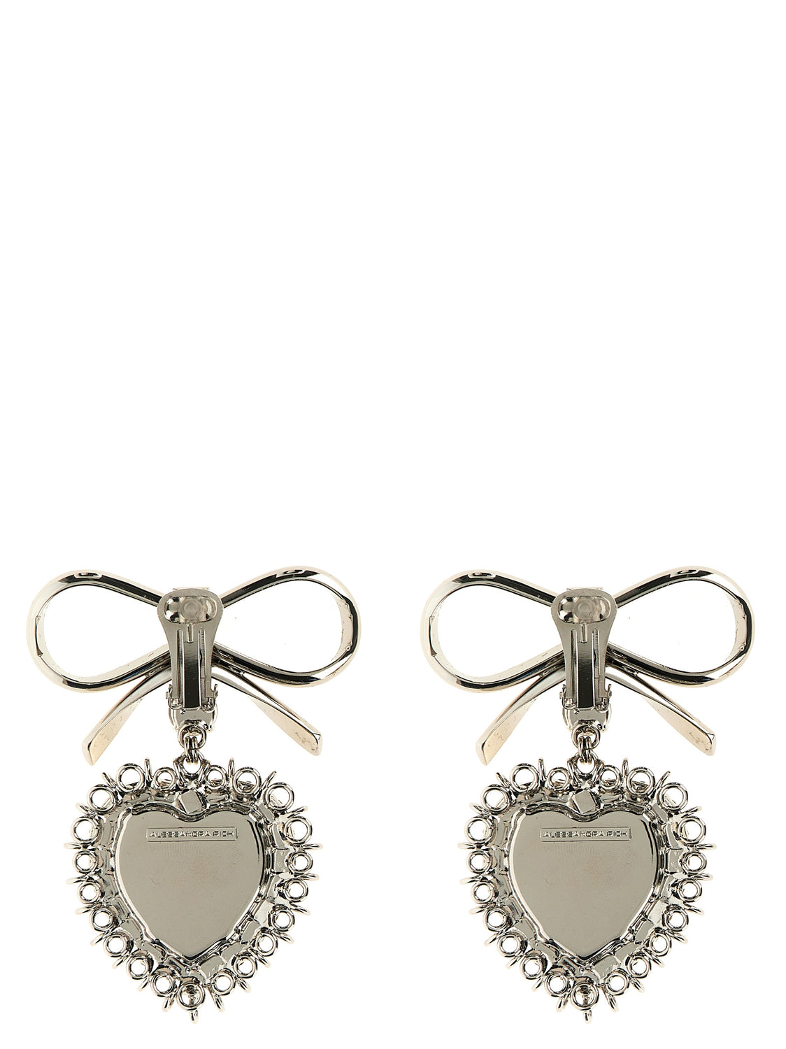 Silver Glass Earrings