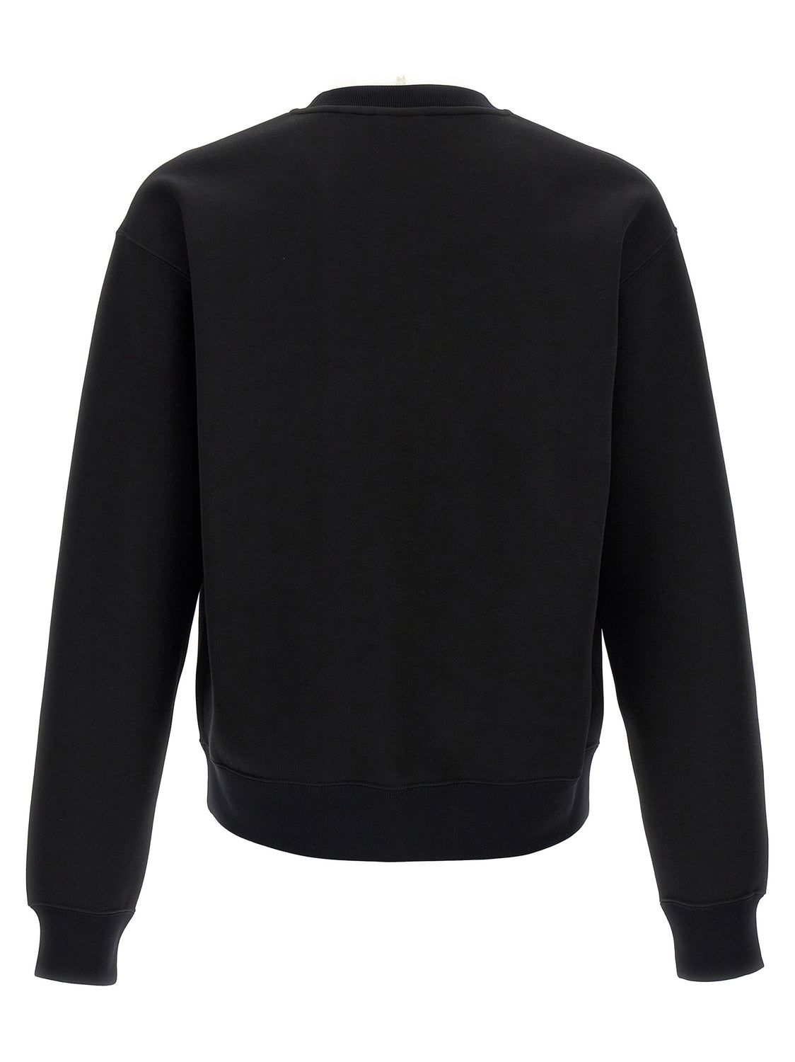 Black Cotton Sweatshirt
