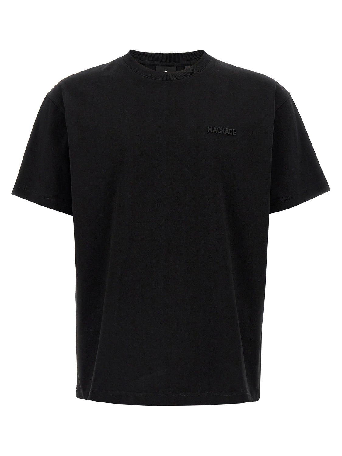 Black Cotton T-Shirt