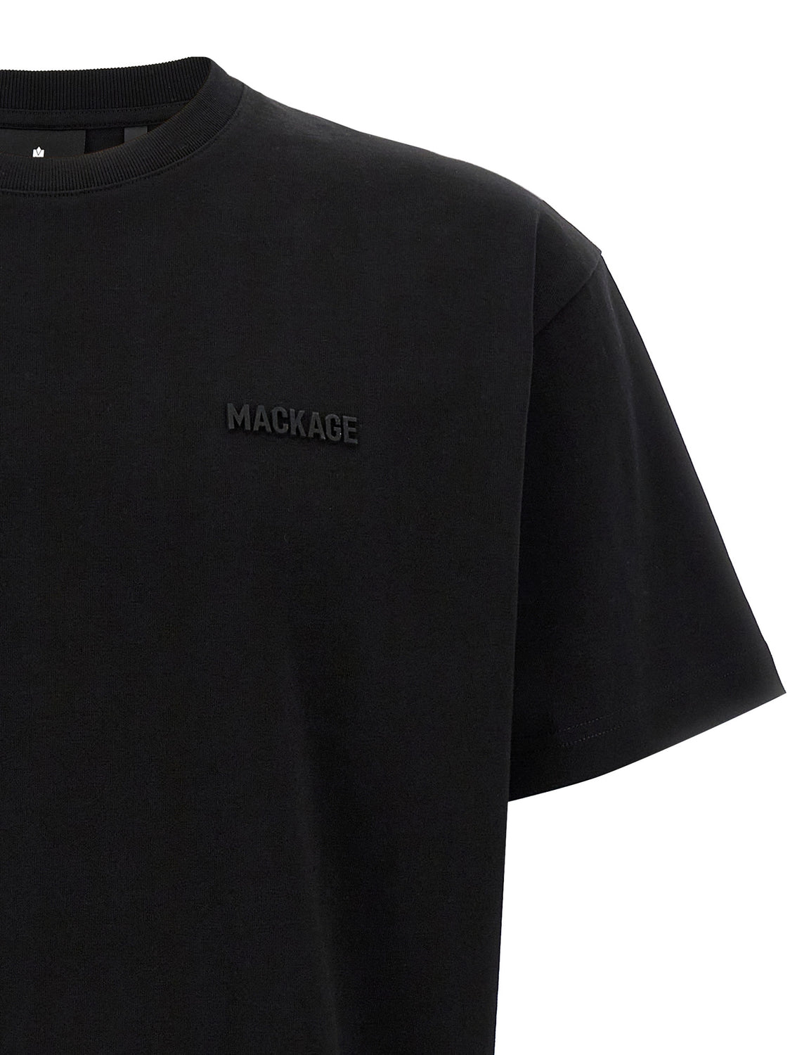 Black Cotton T-Shirt