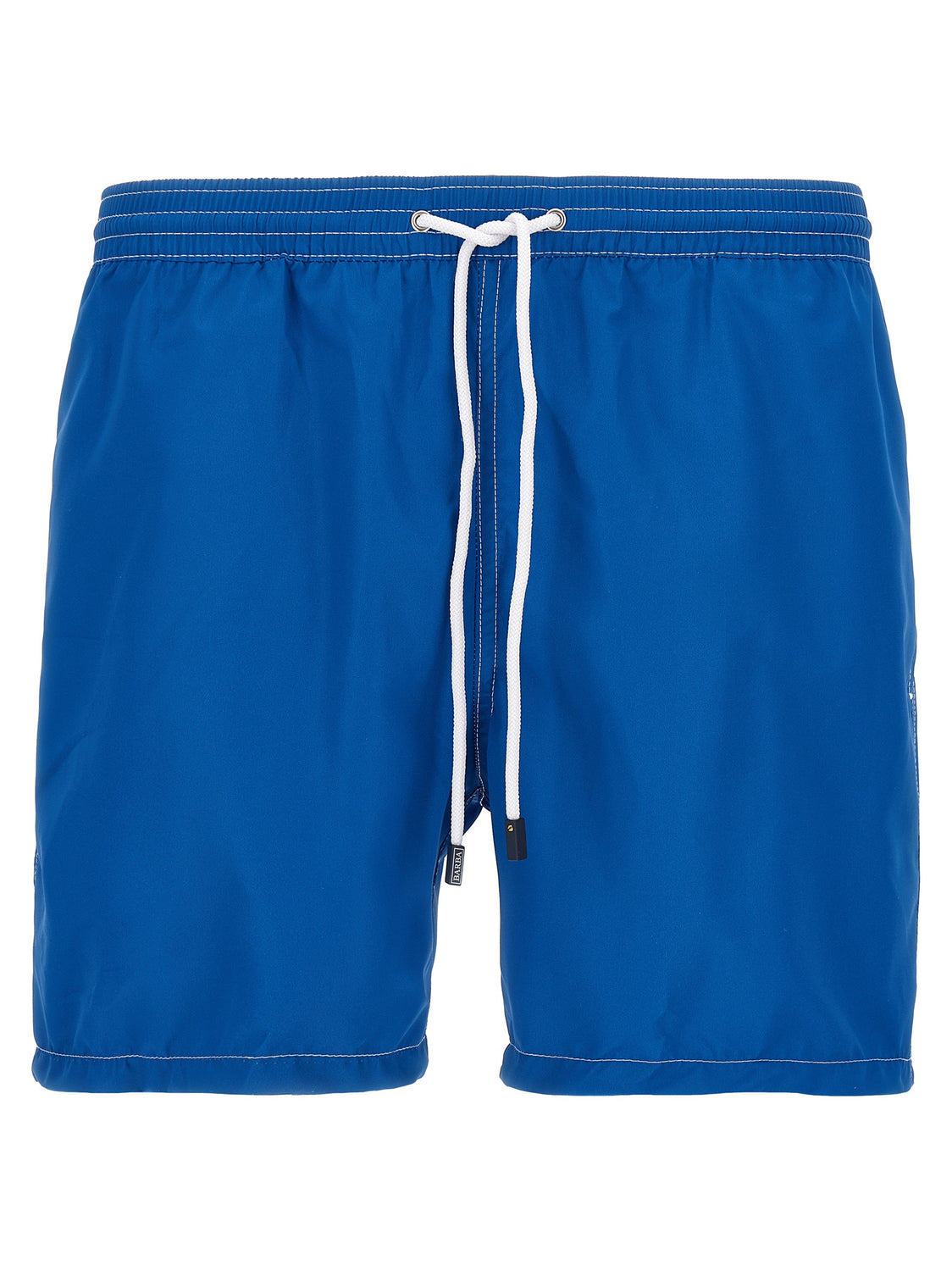 Blue Polyester Swim Shorts