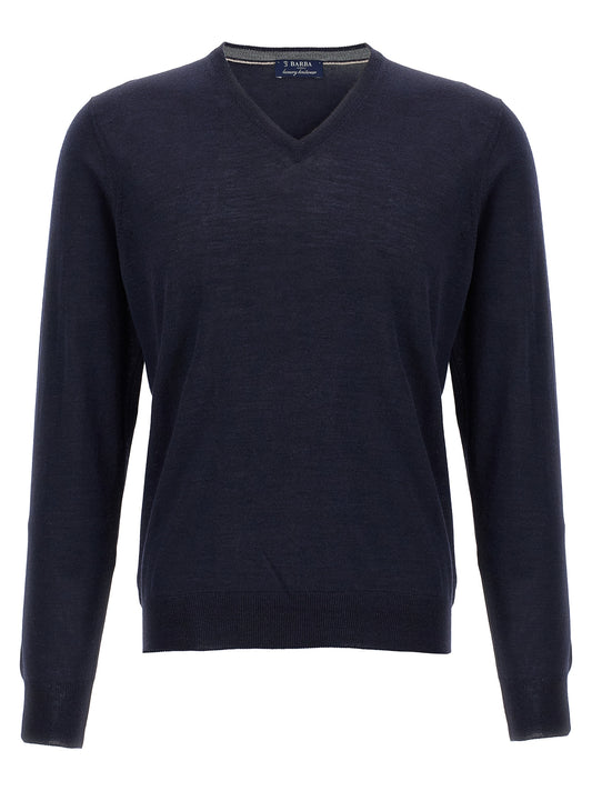 Blue Wool Cardigan