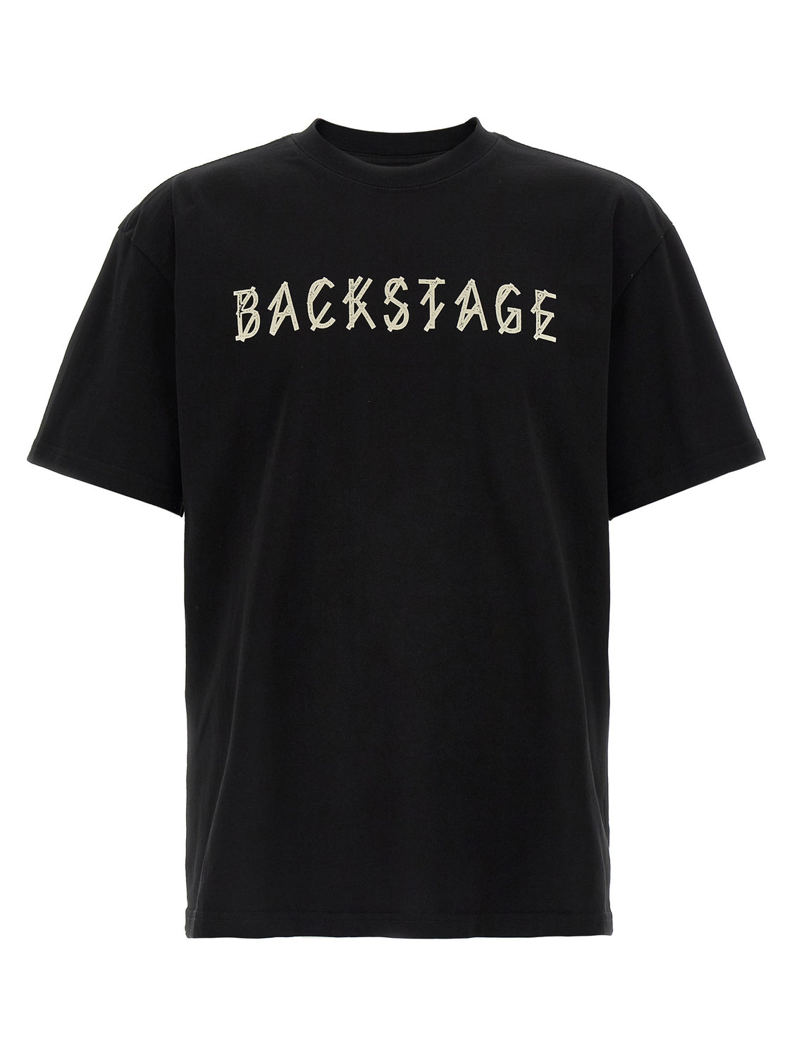 Black Cotton T-Shirt