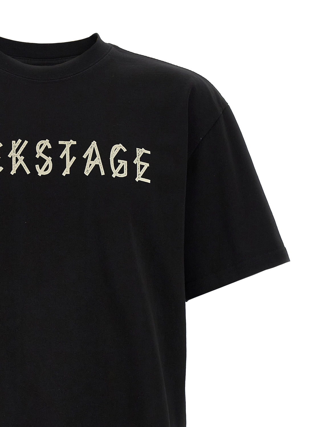 Black Cotton T-Shirt