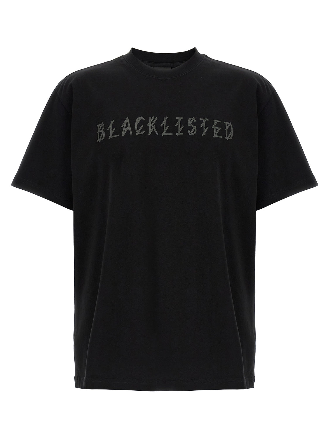 Black Cotton T-Shirt