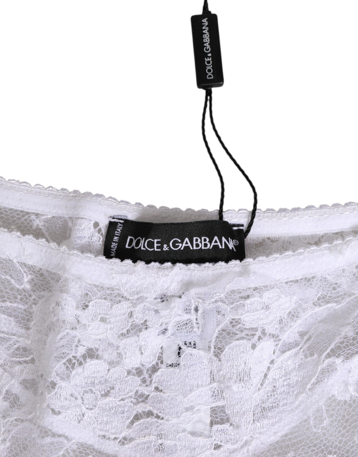 White Floral Lace Low Rise Panty Underwear