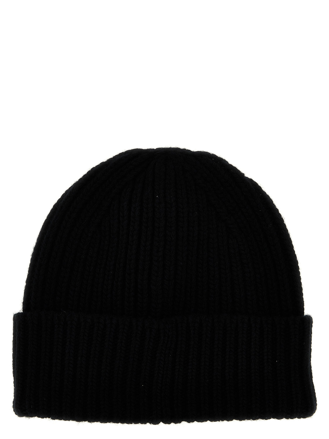 Black Wool Beanie