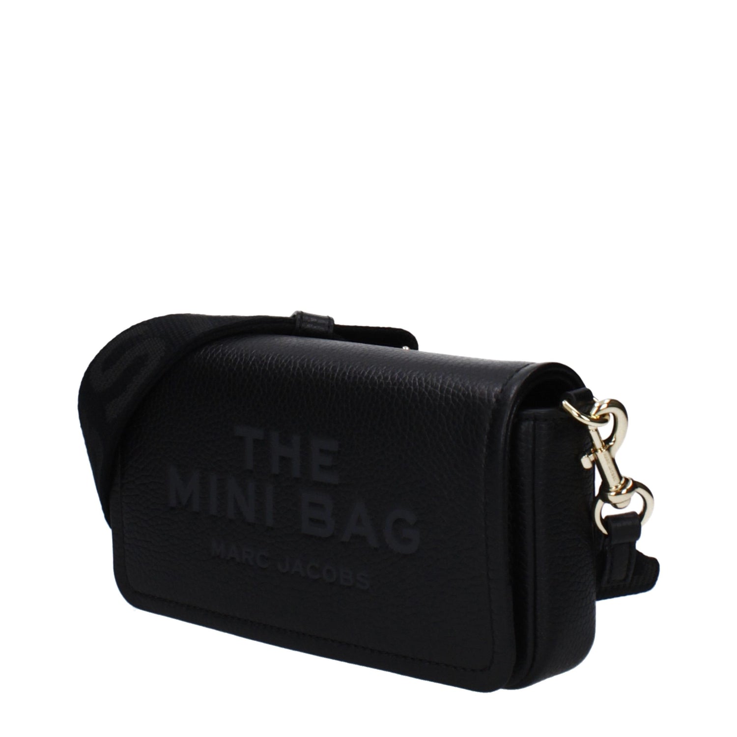 Black Leather Crossbody Bag