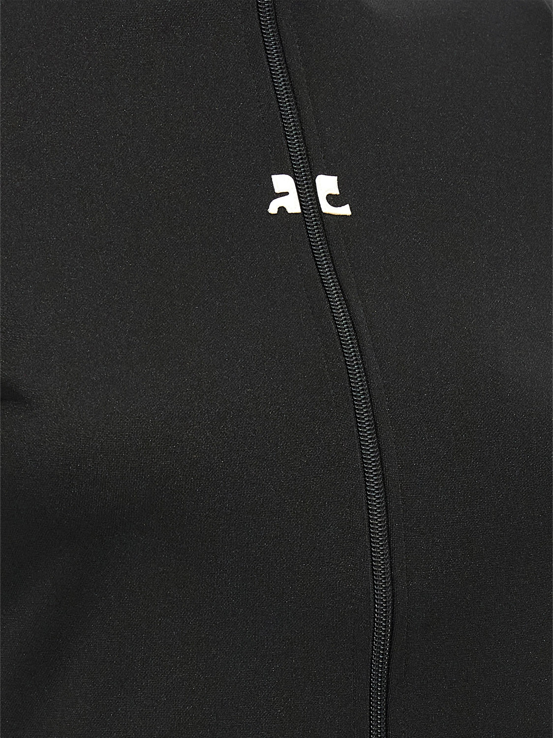 Black Polyester Top