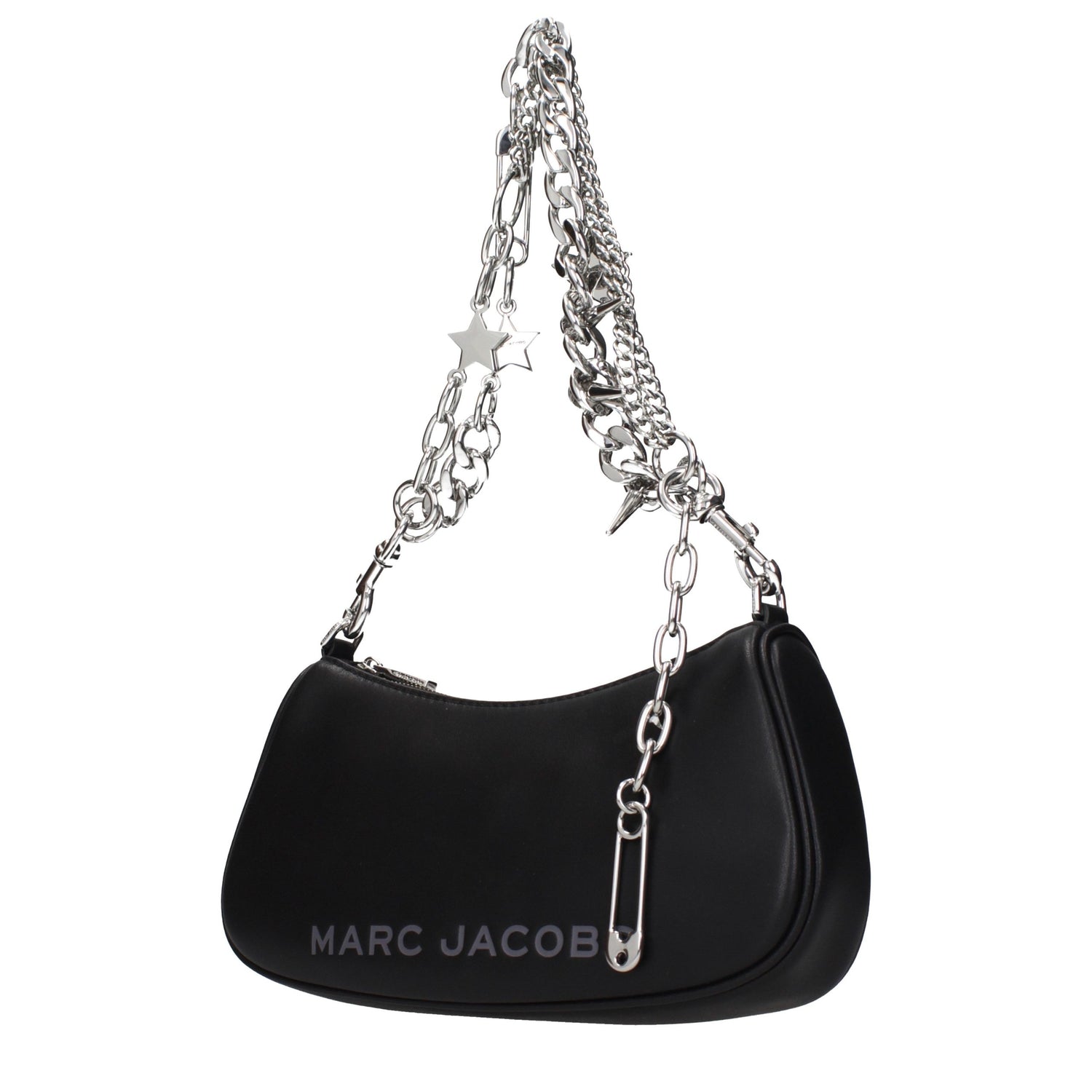 Black Leather Shoulder Bag