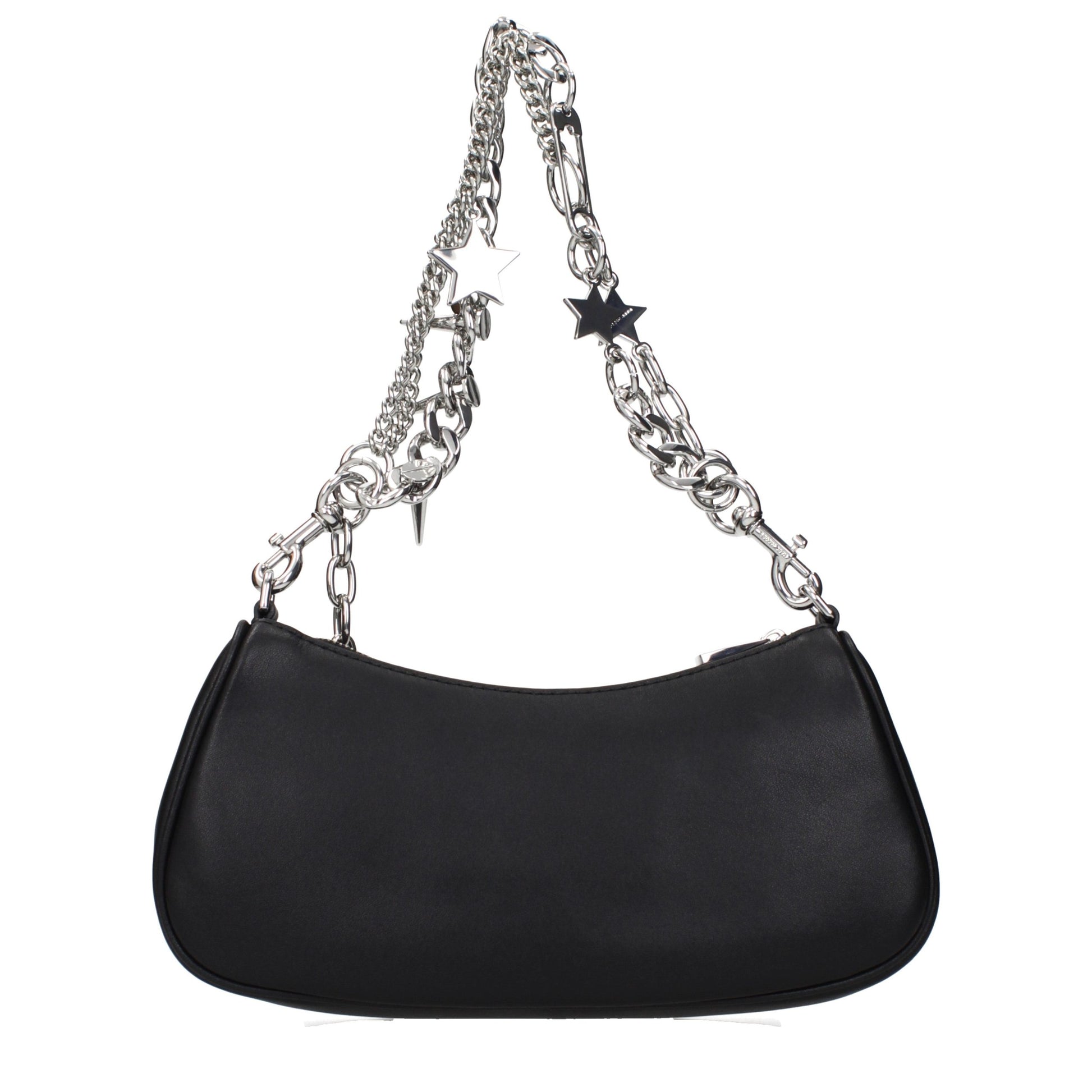 Black Leather Shoulder Bag