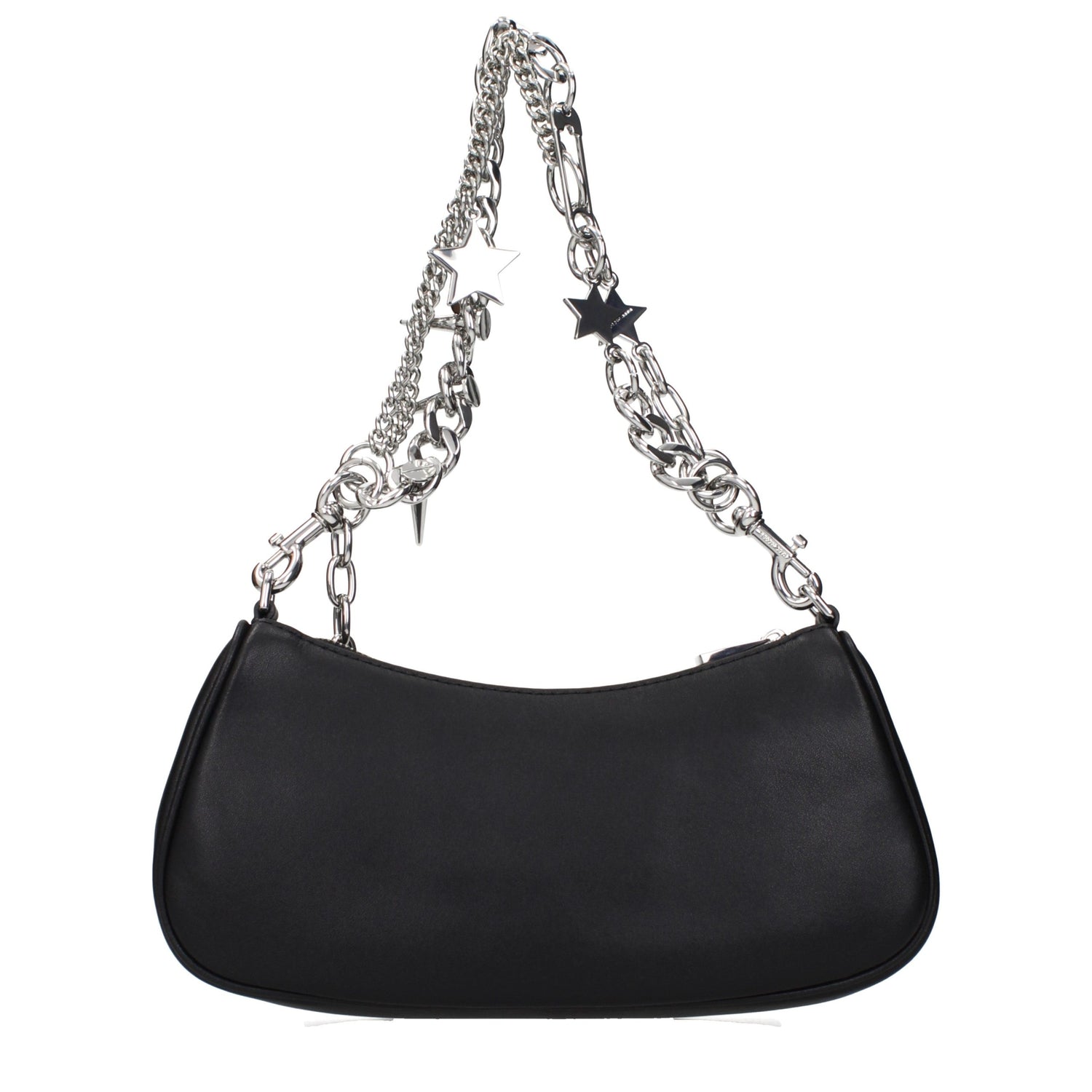 Black Leather Shoulder Bag