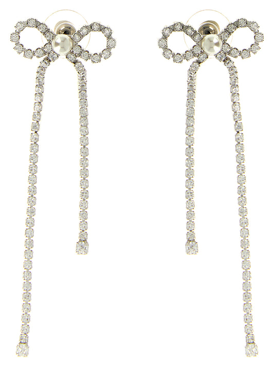 Silver Copper Earrings