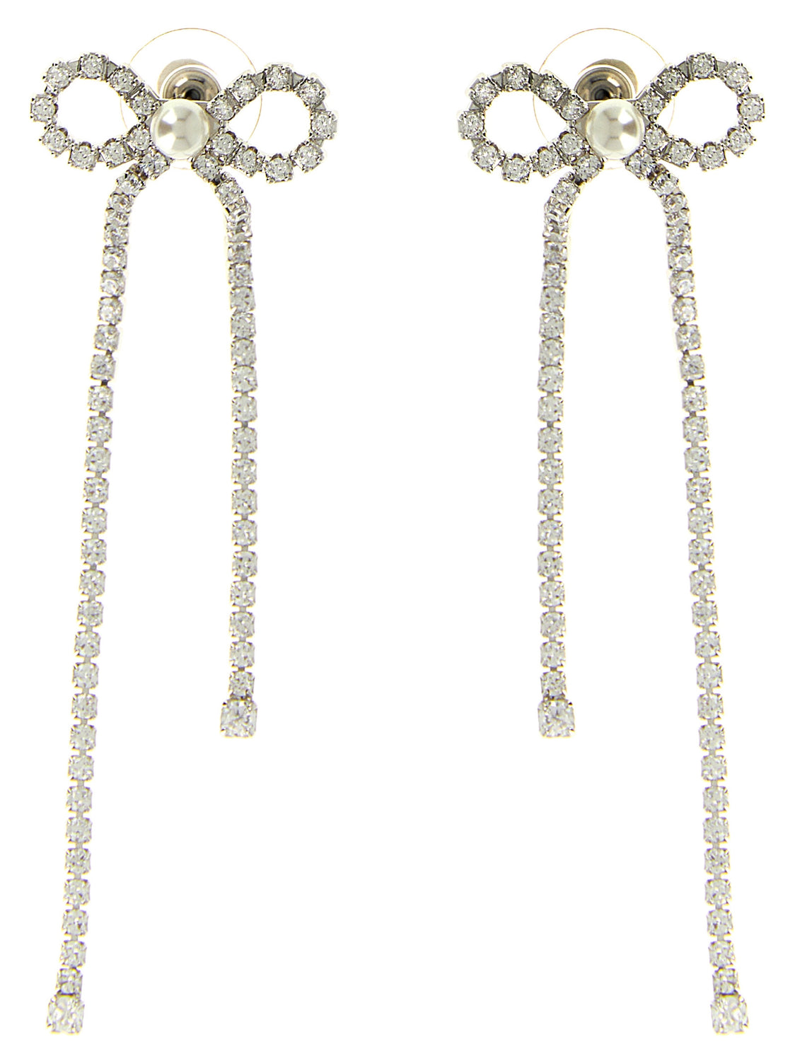 Silver Copper Earrings