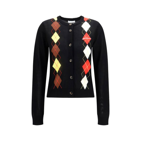 Black Cotton Cardigan