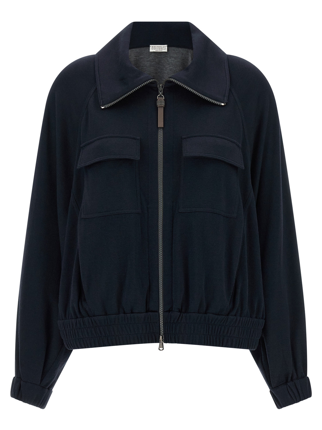 Blue Cotton Bomber