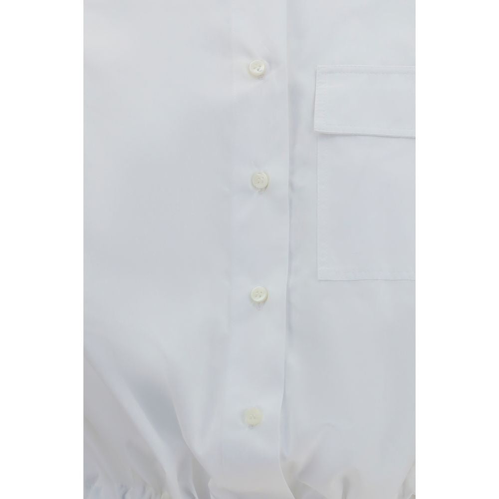 White Cotton Dress Shirt