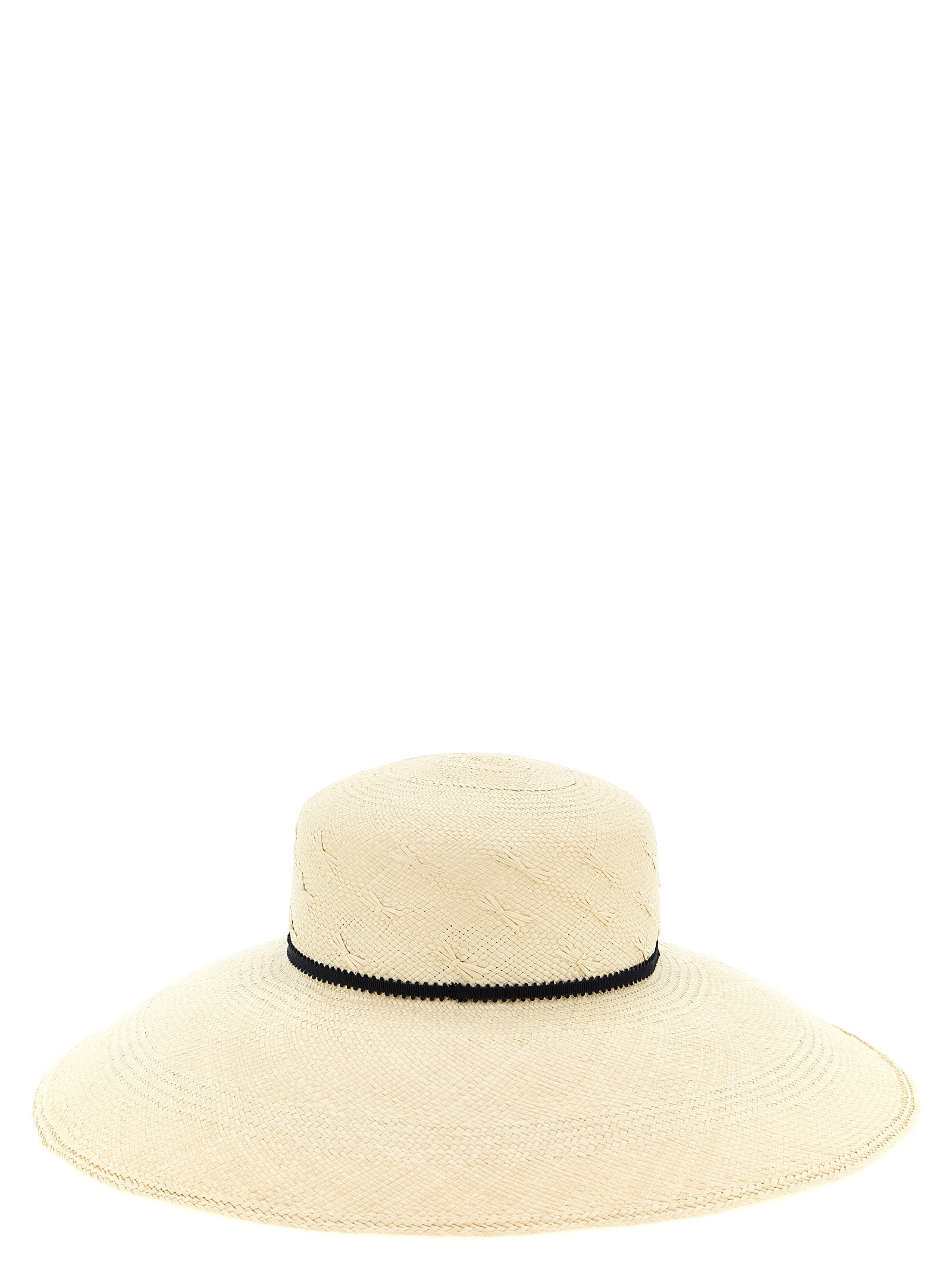 Beige Fabric Sunhat