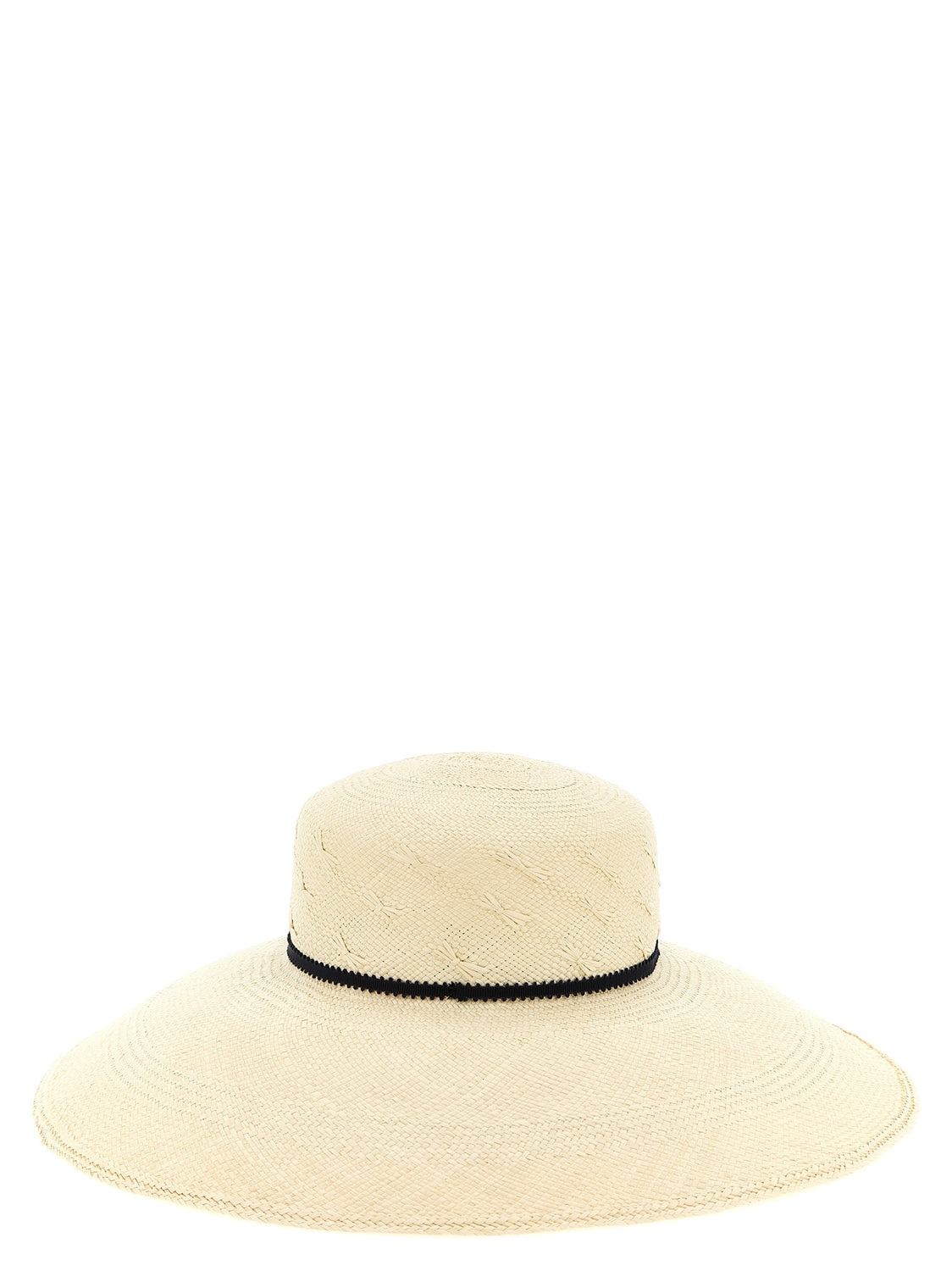 Beige Fabric Sunhat