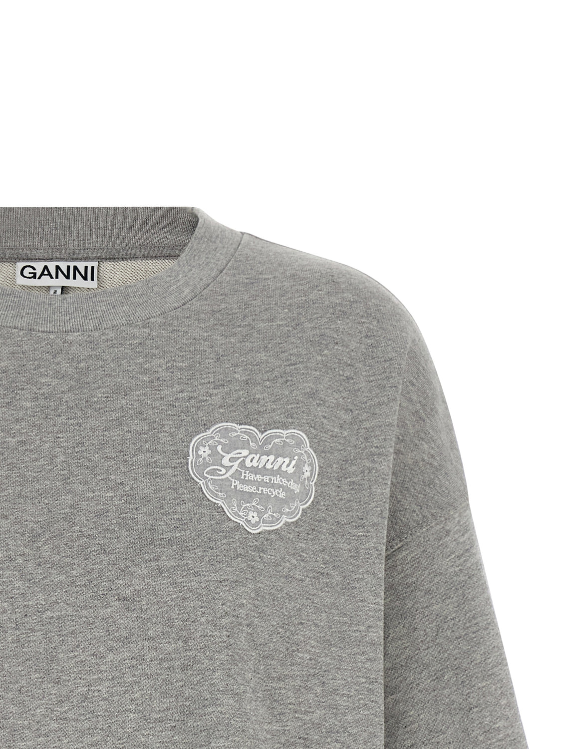 Gray Organic Cotton Sweatshirt