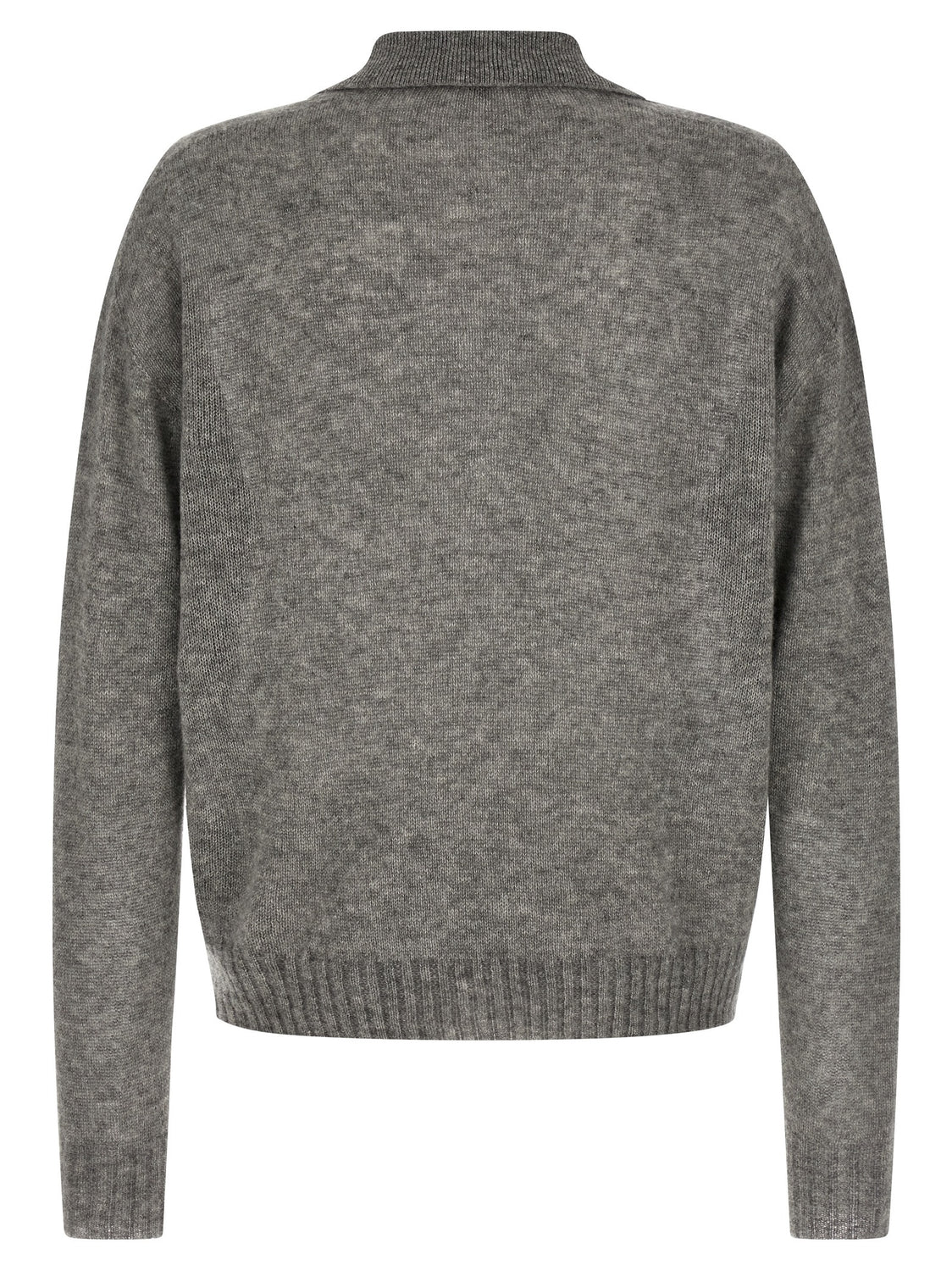 Gray Cashmere Cardigan