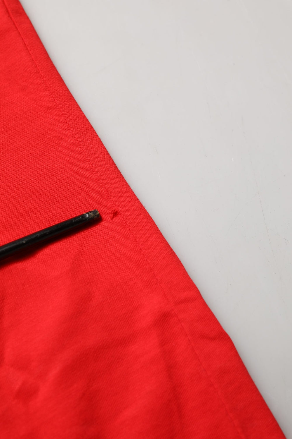 Red Graphic Cotton Jersey Crew Neck T-shirt
