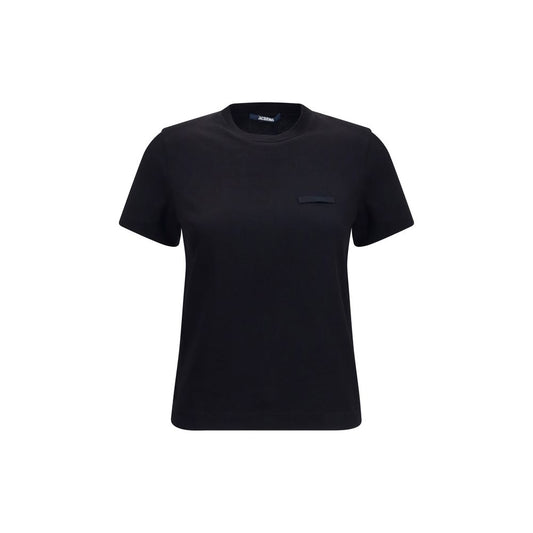 Black Cotton T-Shirt