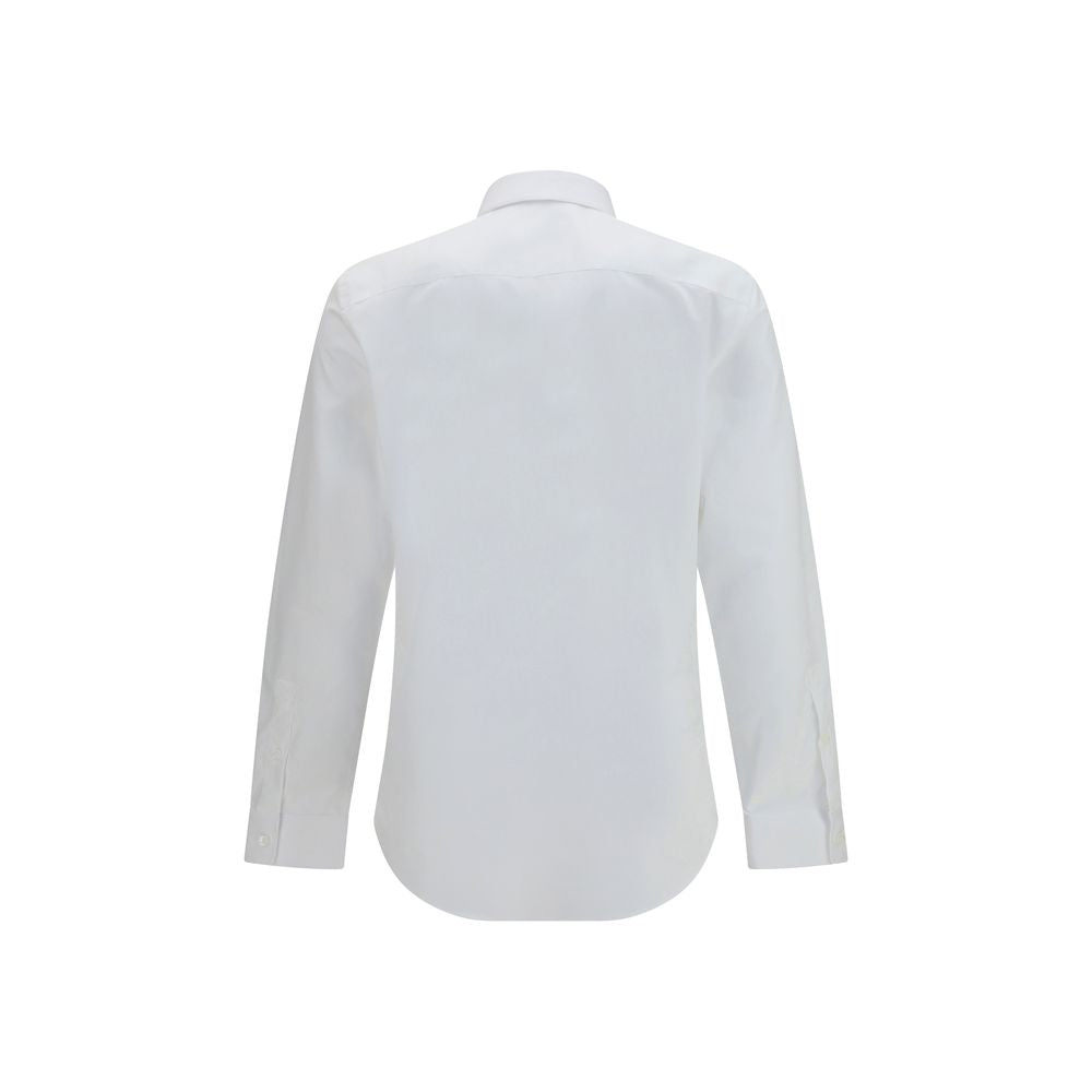 White Cotton Dress Shirt