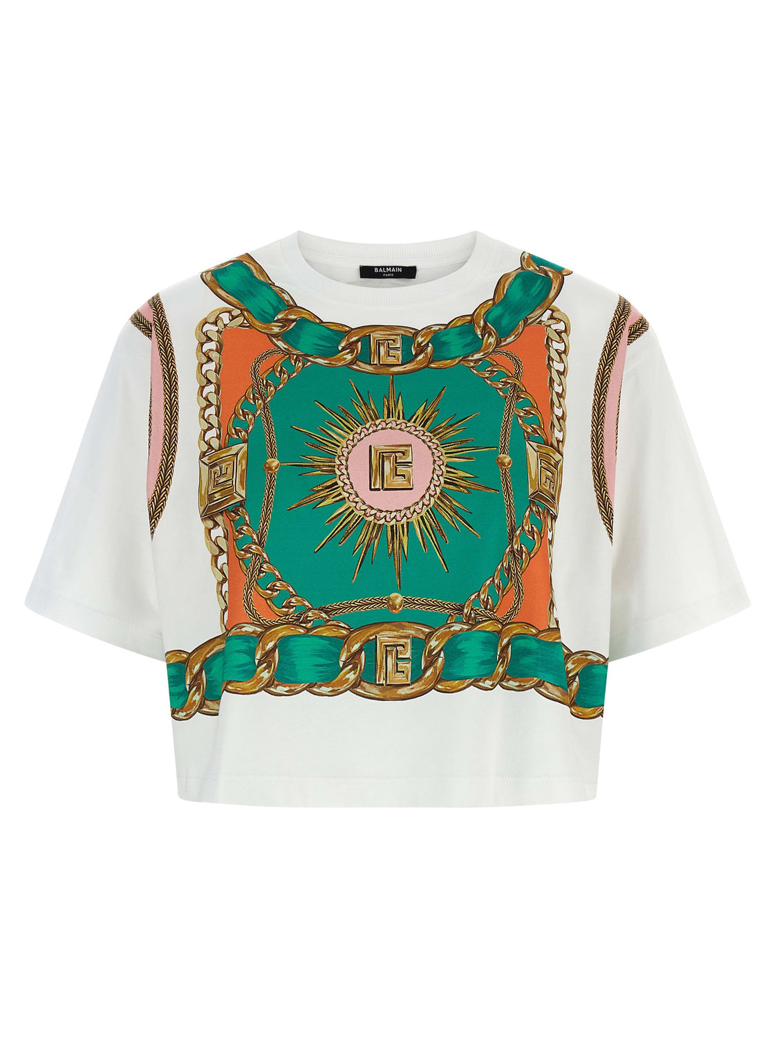 Multicolor Cotton T-Shirt