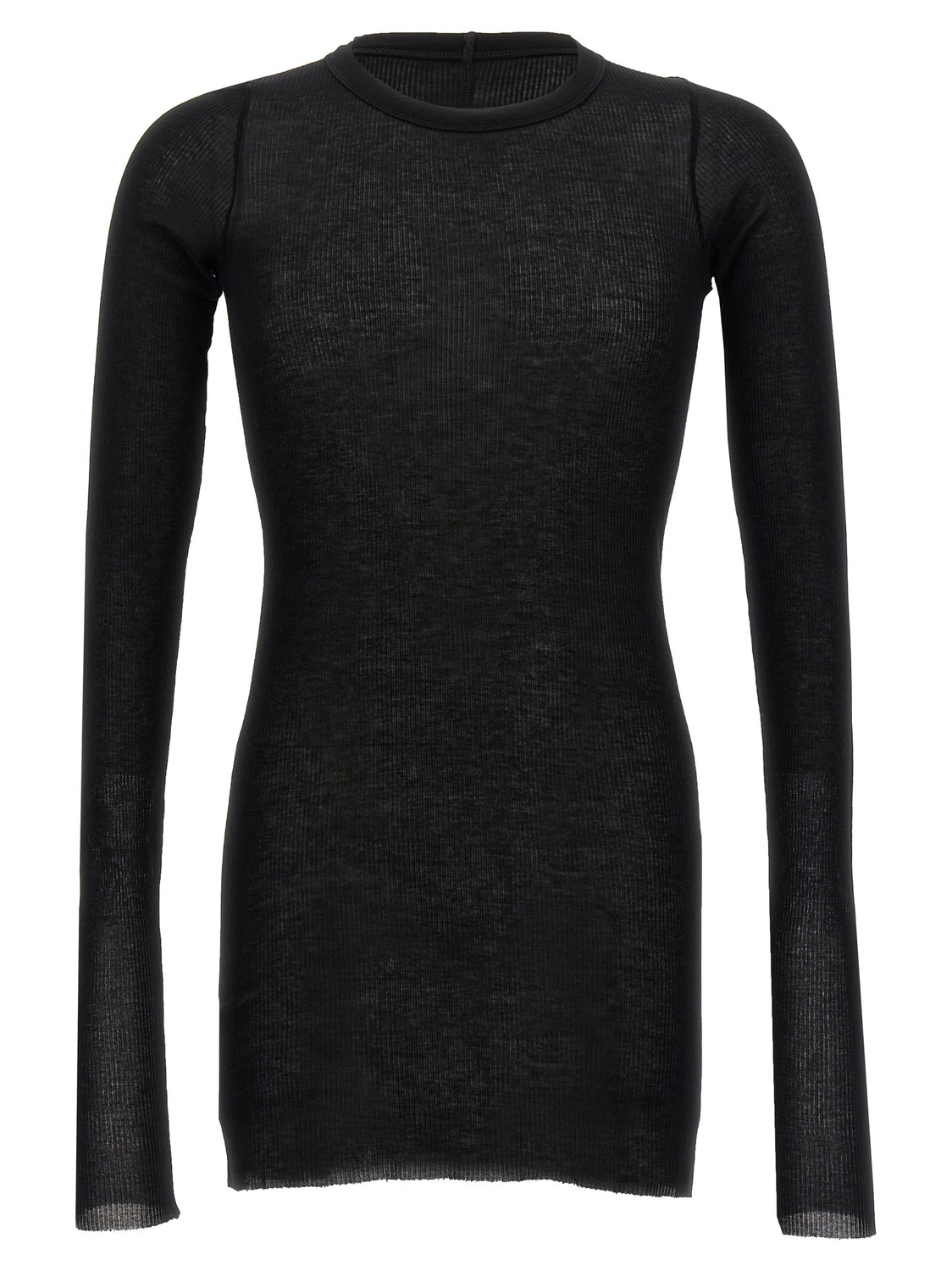 Black Viscose T-Shirt