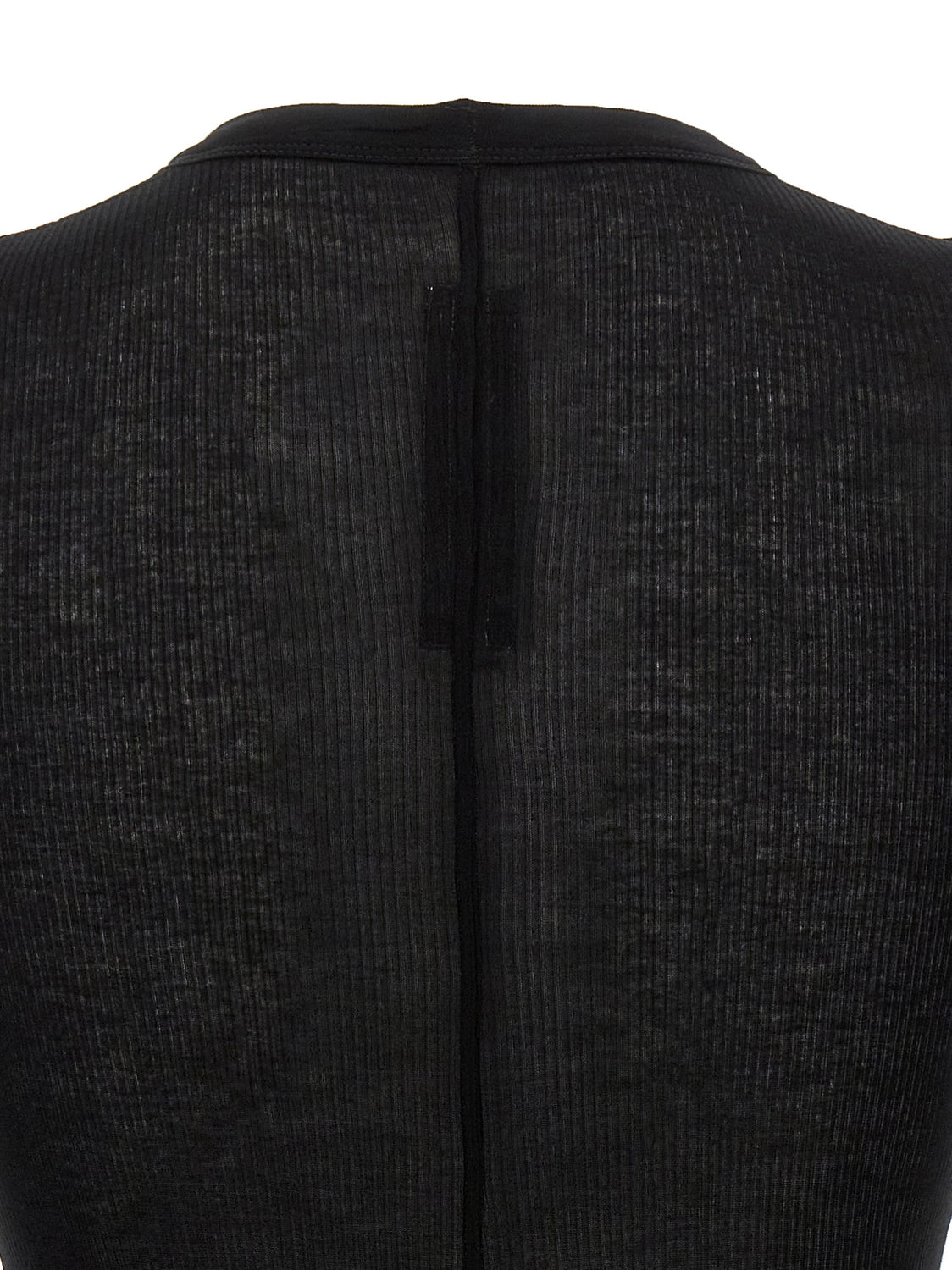 Black Viscose T-Shirt
