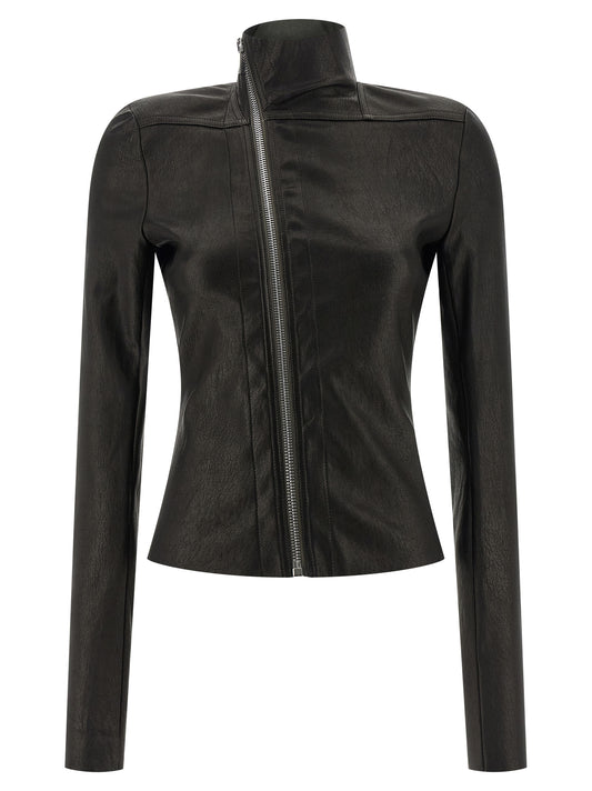 Black Lamb Leather Leather Jacket