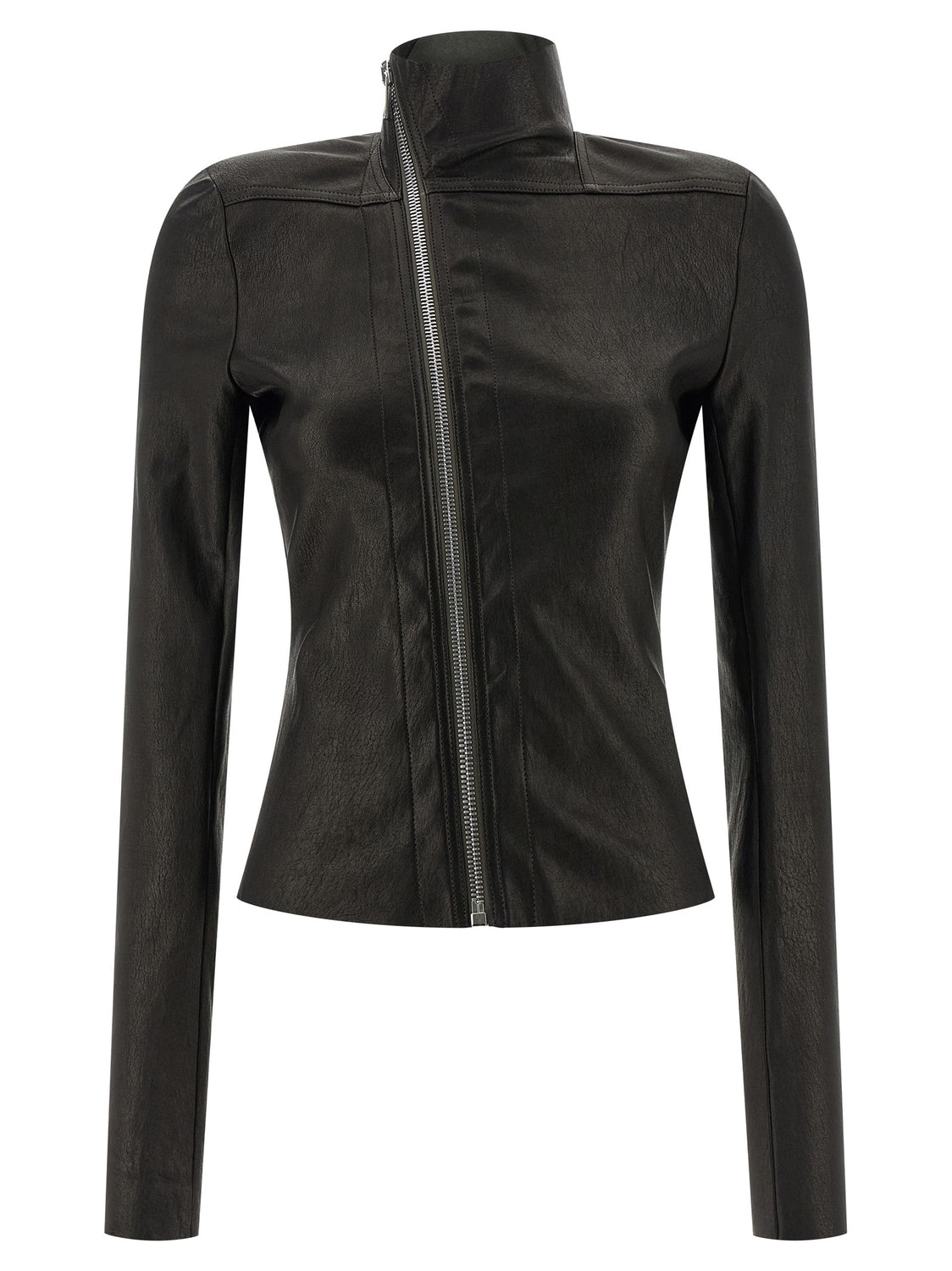 Black Lamb Leather Leather Jacket