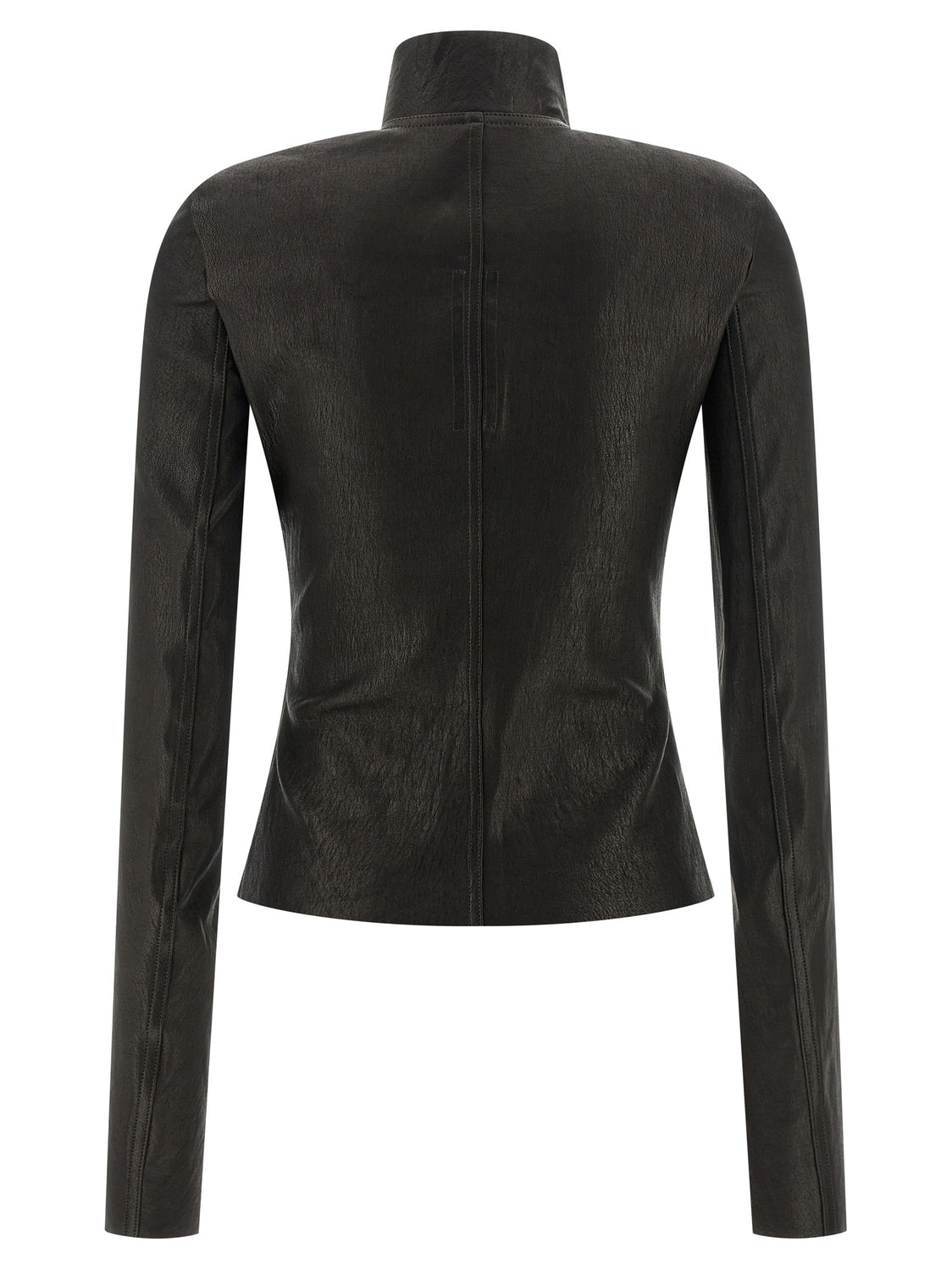 Black Lamb Leather Leather Jacket
