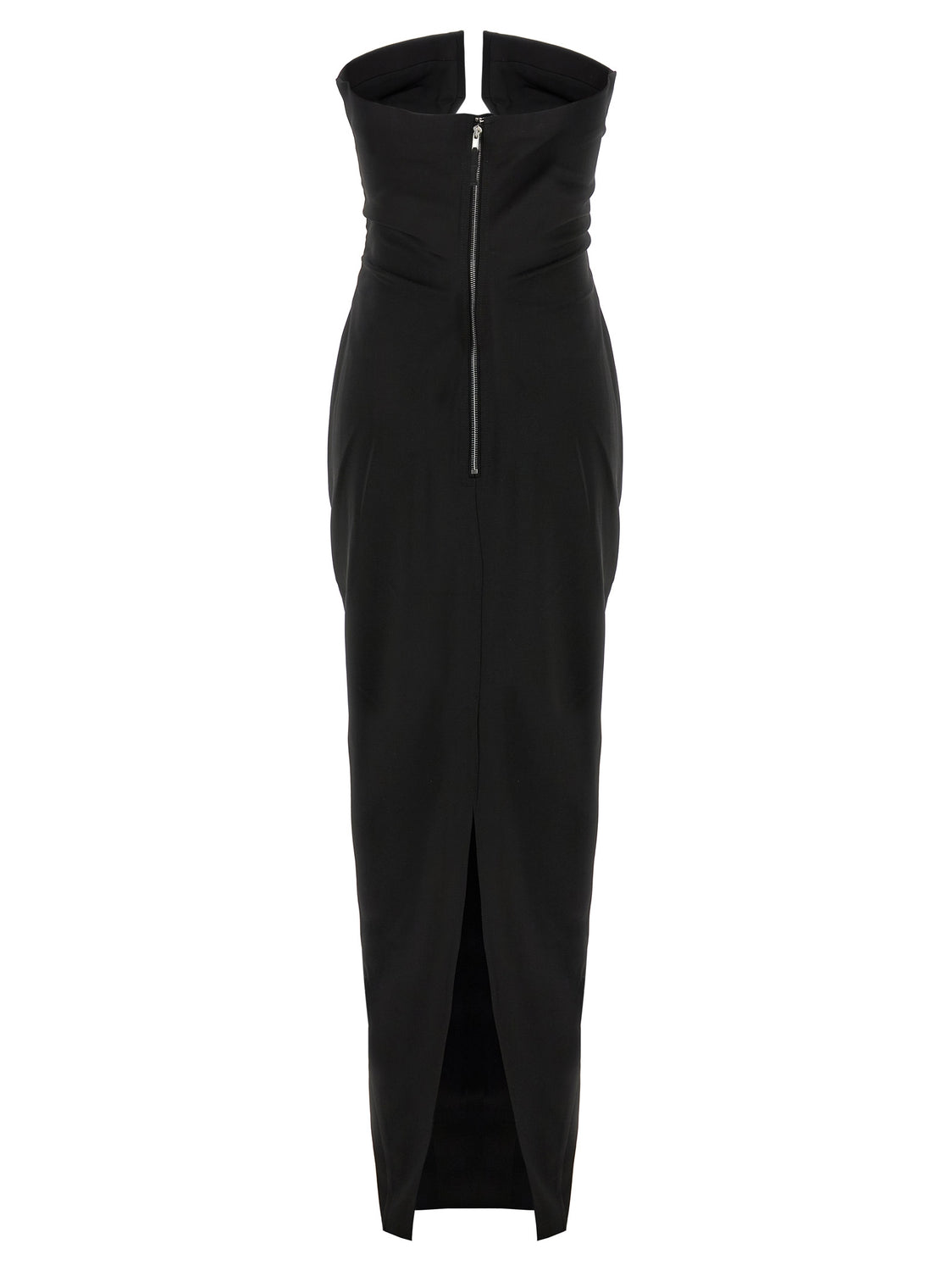 Black Wool Long Dress