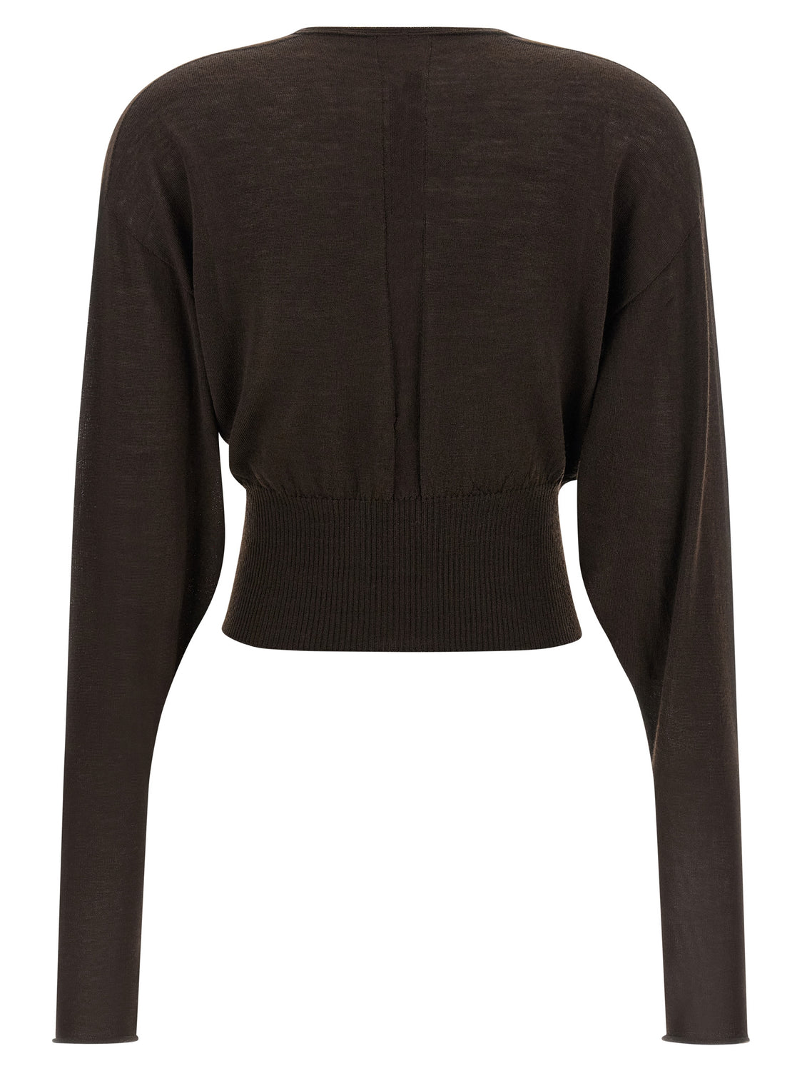 Brown Virgin Wool Shirt