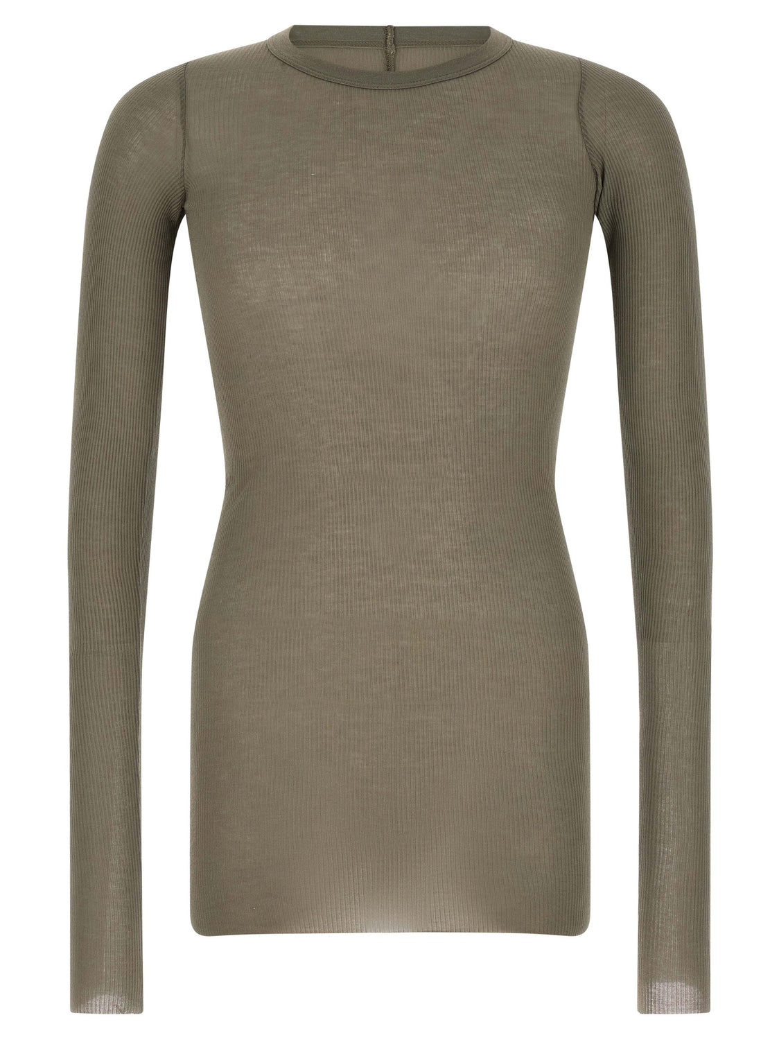 Gray Viscose T-Shirt