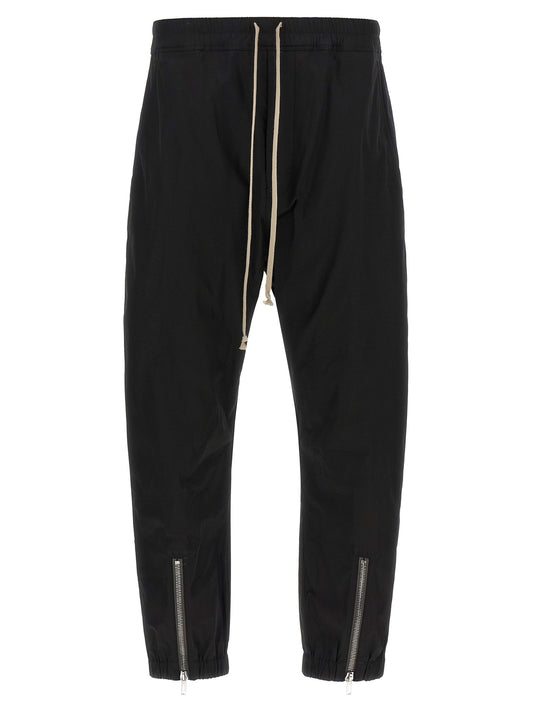 Black Cotton Joggers (Workout Pants)
