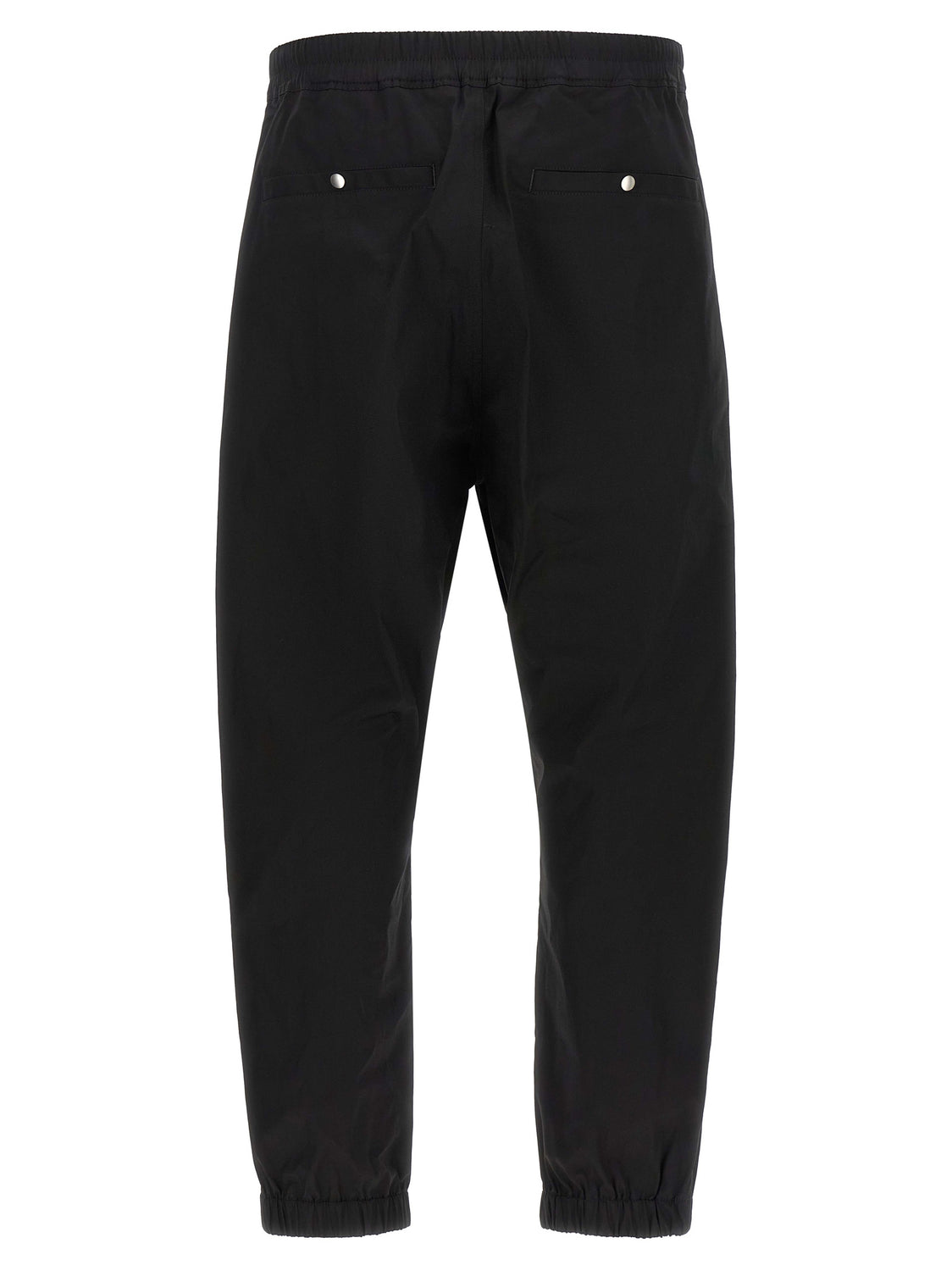 Black Cotton Joggers (Workout Pants)