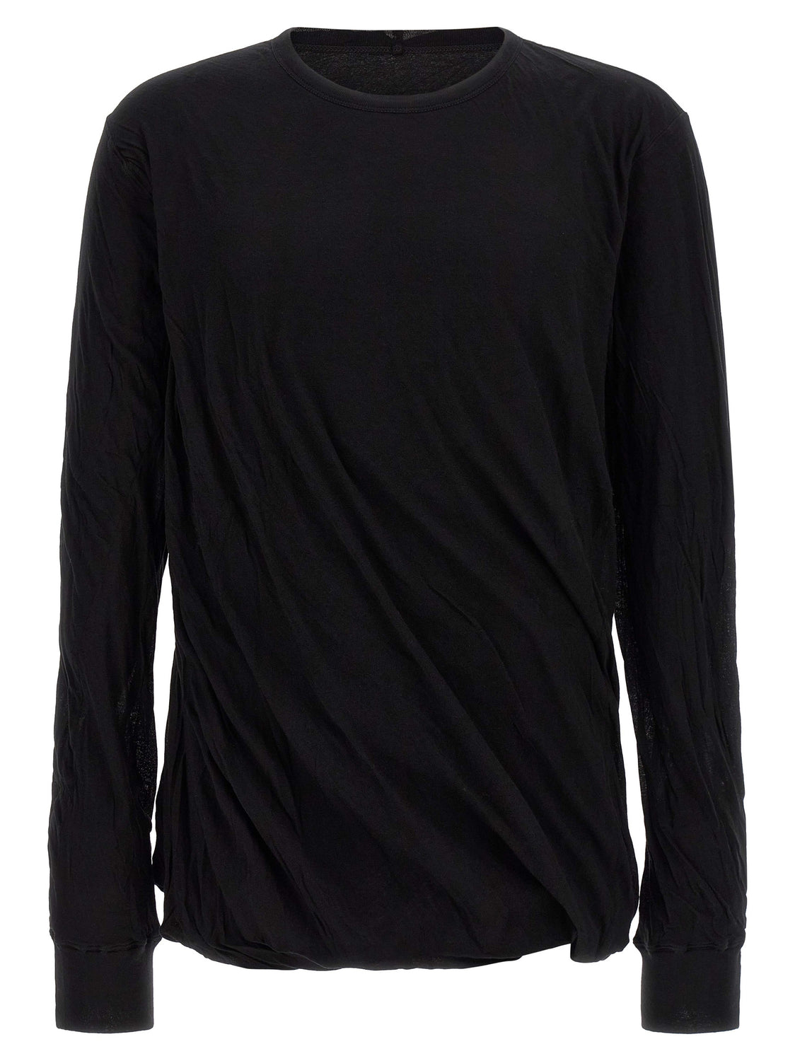 Black Cotton T-Shirt