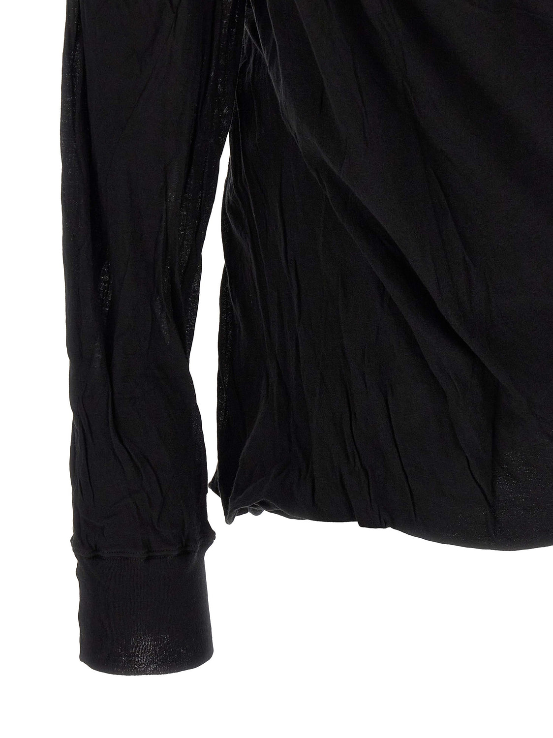 Black Cotton T-Shirt