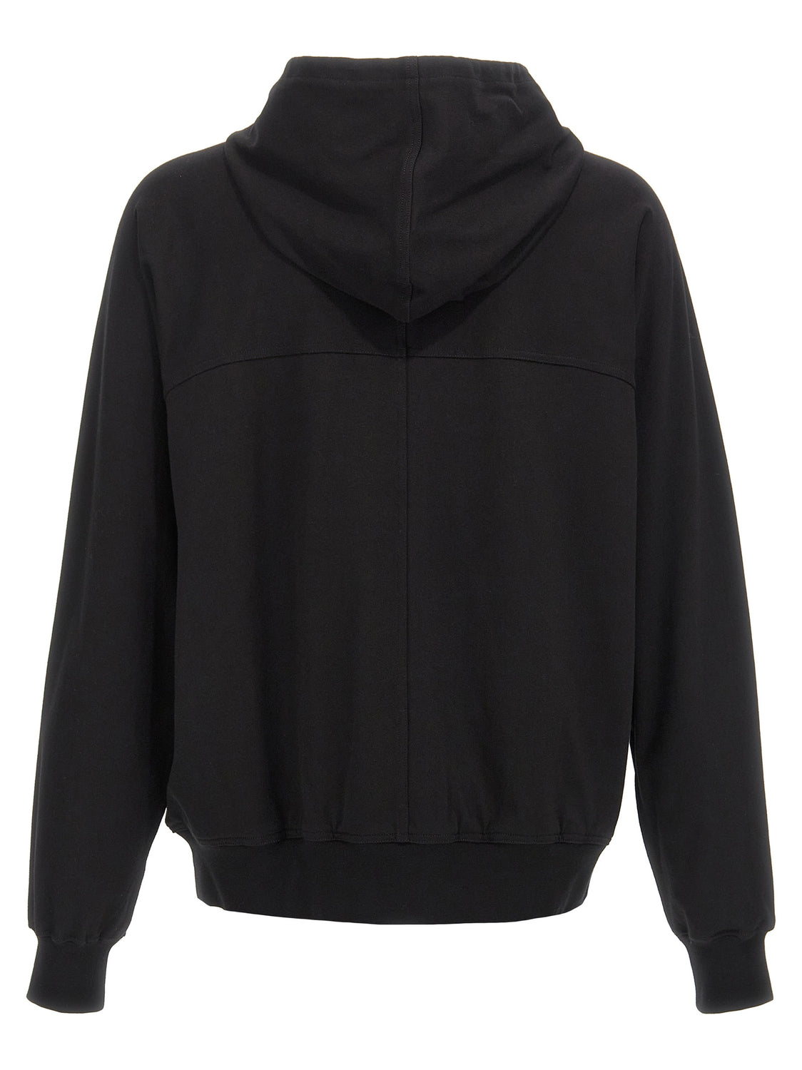 Black Cotton Hoodie