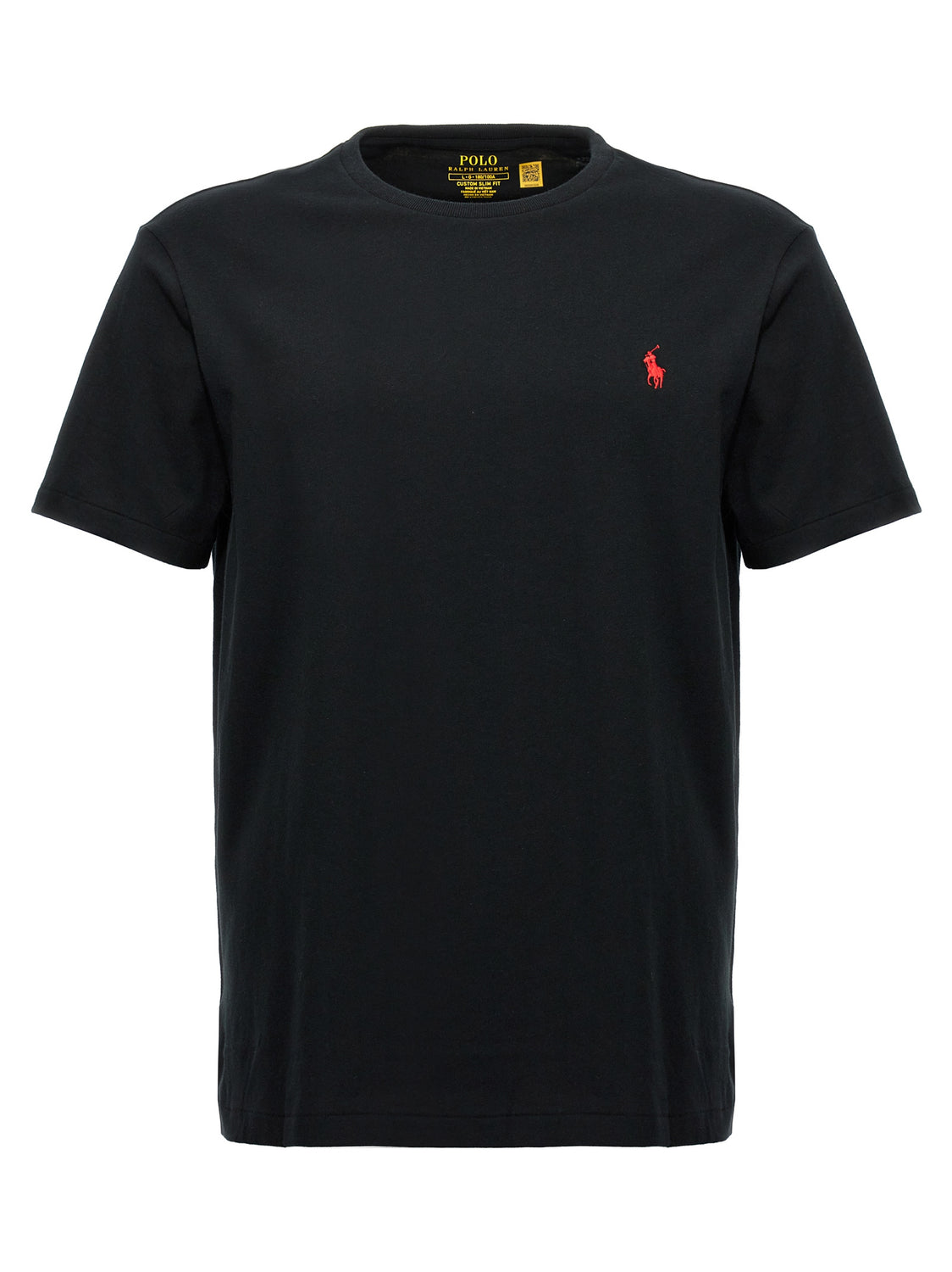 Black Cotton T-Shirt