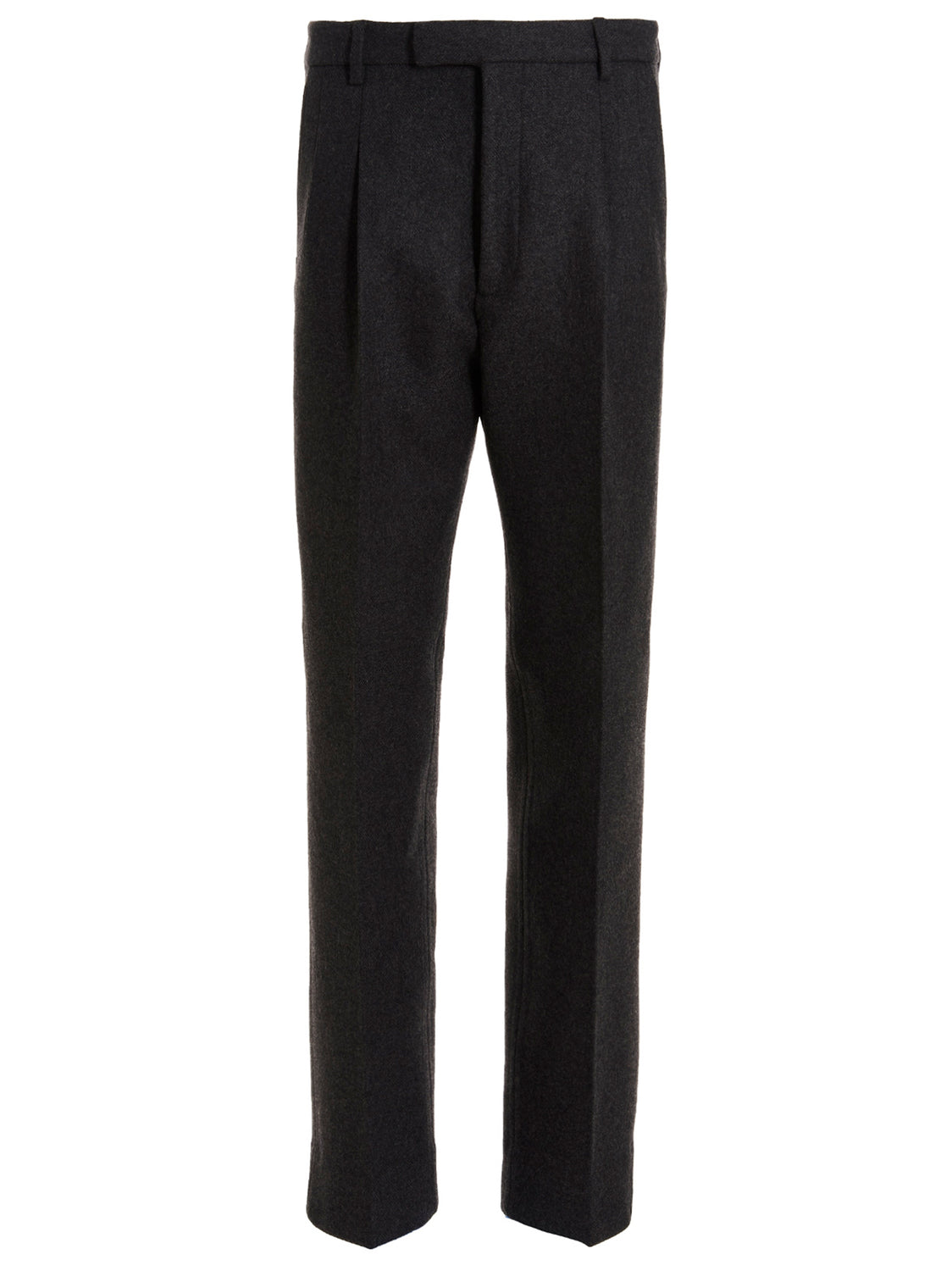 Gray Wool Dress Pants