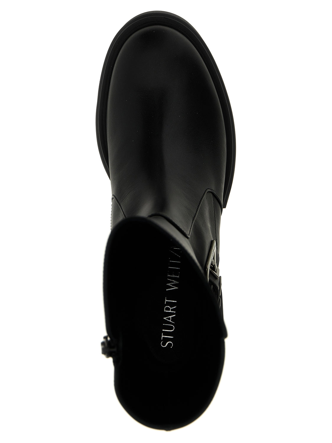 Black Calfskin Ankle Boots