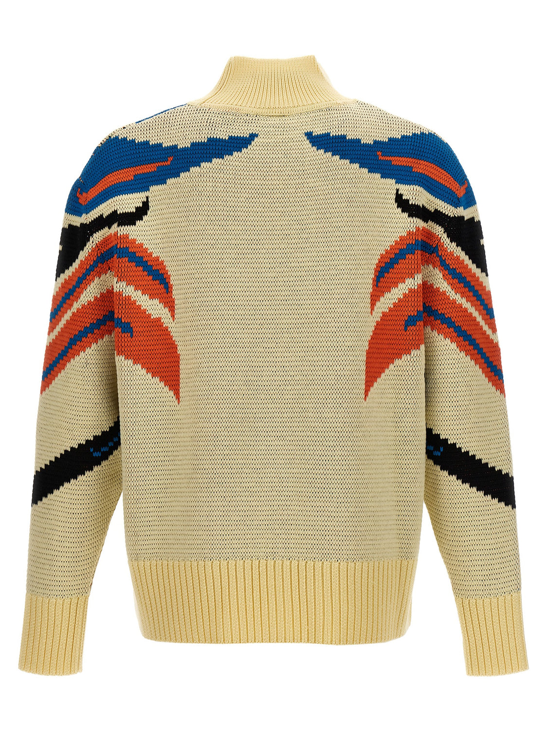 Multicolor Virgin Wool Cardigan
